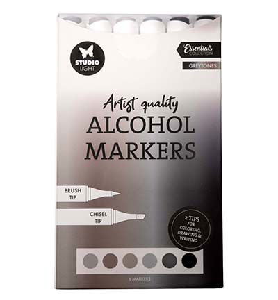 SL Alcohol Markers Greytones Essentials nr. 37