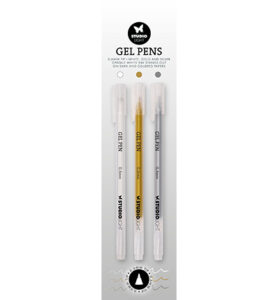 SL Gel Penns White, Gold and Silver 0.6mm Essential nr. 02