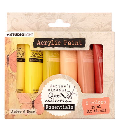 JMA Acrylic Paint Amber & Rose Essentials nr. 48