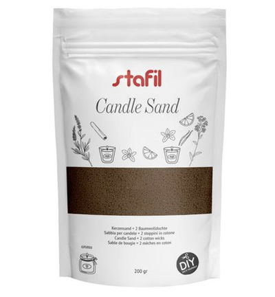 Candle Sand met aroma, Sandalwood