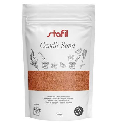 Candle Sand met aroma, Orange