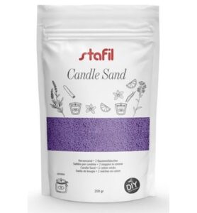 Candle Sand met aroma, Lavander