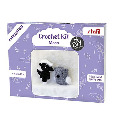 Amigurumi Kit Velvie/Fluffy, Moon