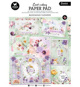 SL Card making pad Flowers Essentials nr. 25