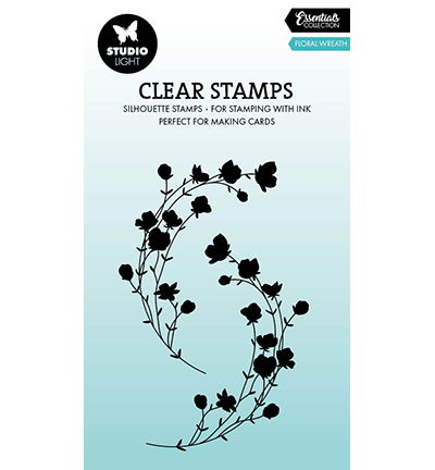 SL Clear Stamp Floral wreath Essentials nr. 914