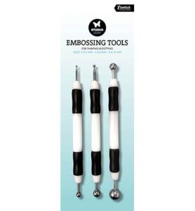 SL Embossing Tools 2 & 6mm – 3 & 8mm – 8 & 12mm Essentials Tools nr. 01