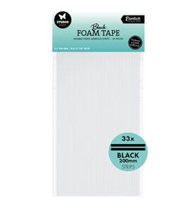 SL Doublesided foam tape Stripes black Essentials Tools nr. 106