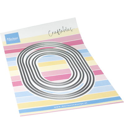 Marianne Design Craftable, Basic dies – oval rectangle