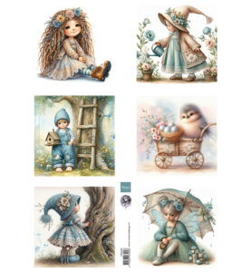 Knipvel A4, Dreamy Spring by Fairybells
