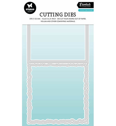 SL Cutting Die Torn Edge Cardshape square Essentials nr. 1084