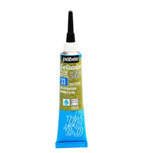 Pebeo Setacolor 3D 20ml, Gold Powder (glitter)