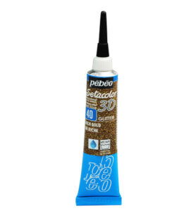 Pebeo Setacolor 3D 20ml, Rich Gold (glitter)