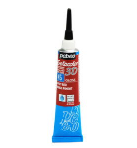 Pebeo Setacolor 3D 20ml, Pepper Red (gloss)