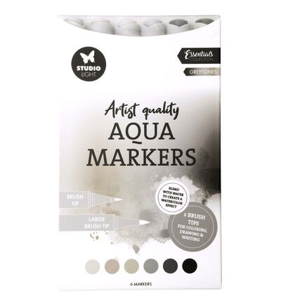 SL Aqua Markers Greytones Essentials nr. 52