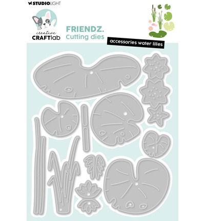 CCL Cutting die Waterlelies Friendz nr. 1083
