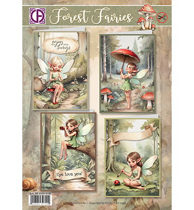 Kaartenpakket, Forest Fairies