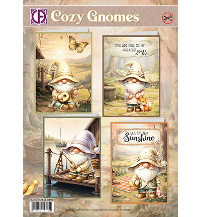 Kaartenpakket, Cozy Gnomes