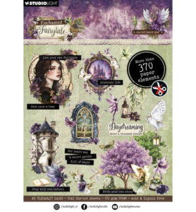 SL Die-cut Paper Pad Die-cut elements Enchanted Fairytale nr. 466