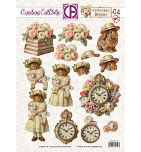3D Doordrukvel, Victorian Dreams 04