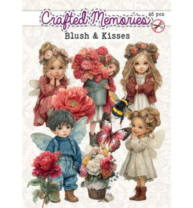 Stansplaatjes, Blush and Kisses – 46 stuks