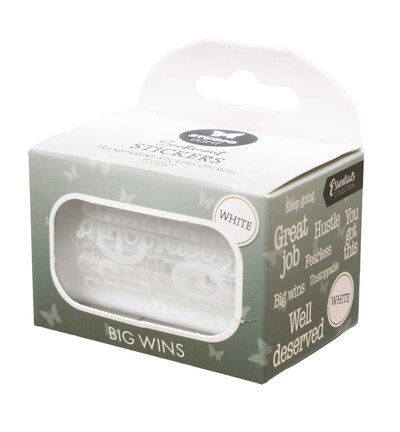 SL Clear Stickers White – Big Wins Essentials nr. 78