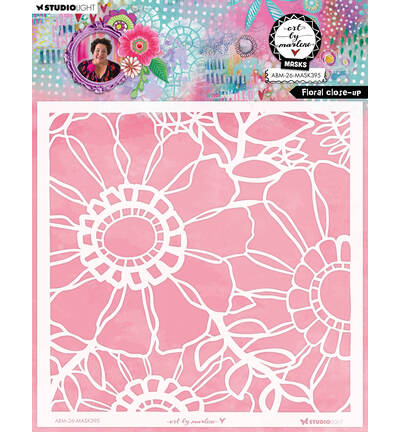 ABM Mask Floral close-up Art by Marlene nr. 395