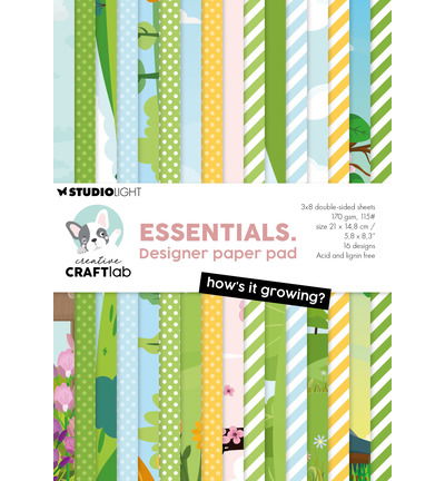 CCL Designer Paper Pad How’s it growing? Essentials nr. 472
