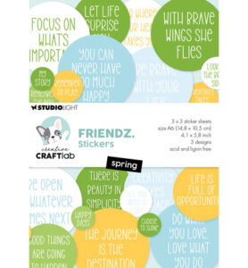 CCL Sticker Pad Spring Friendz nr. 74
