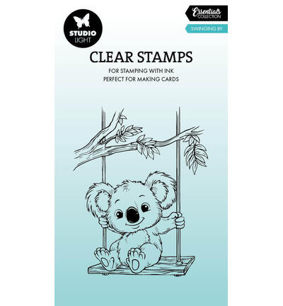 SL Clear Stamps Swinging by – Koala Essentials nr. 946