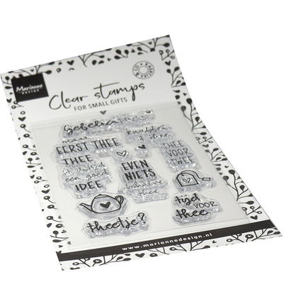 Marianne Design Clear Stamp, Thee voor twee