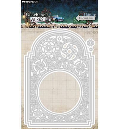 SL Cutting dies Gear card shape Gearhead’s Workshop nr. 1105