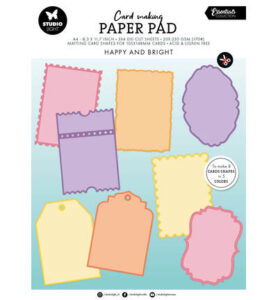 SL Card making pad Happy and bright Essentials – 20 sheets nr. 28