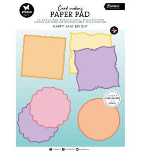 SL Card making pad Happy and bright Essentials – 20 sheets nr. 30