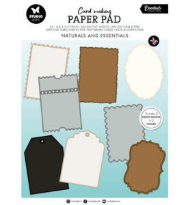 SL Card making pad Naturals Essentials – 20 sheets nr. 31