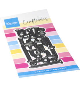 Marianne Design Craftable, Punch die XL – Nuts & bolts