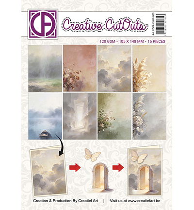 Collagepapier – In Loving Memory – A6