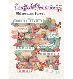 *Stansplaatjes – Whispering Forest – 98 stuks