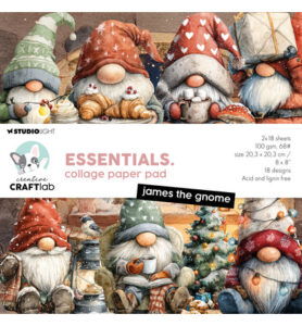 CCL Collage Paper pad James the gnome Essentials nr.495 – 36 Sheets