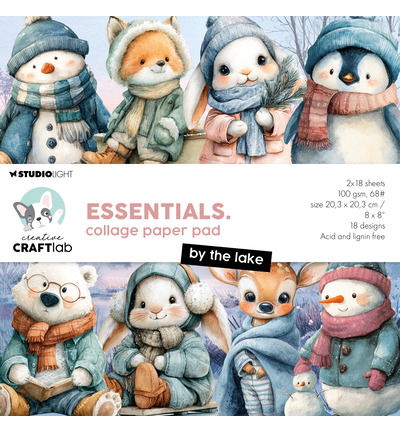 CCL Collage Paper pad by the lake Essentials nr,496 – 36 Sheets