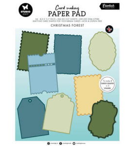 SL Card making pad Cottage Christmas Essentials nr.34 – 20 Sheets