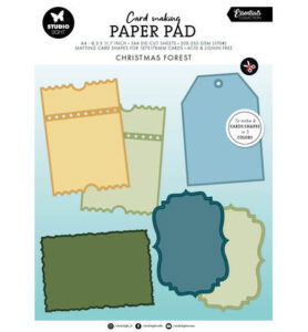 SL Card making pad Cottage Christmas Essentials nr.35 – 20 Sheets