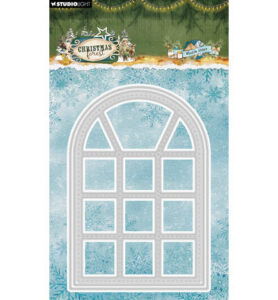SL Cutting dies Window shape Christmas Forest nr.1112 – 5 pcs