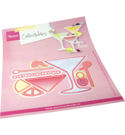 Marianne Design Collectable, Martini Glass by Marleen