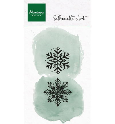 Marianne Design Clear Stamp, Silhouette Art – Ice Crystals