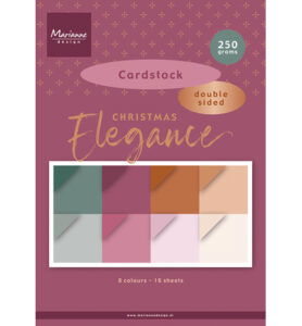 Marianne Design Cardstock, Christmas Elegance A4
