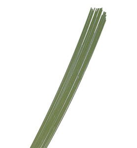 Floristic wire green, 25 pcs – 1mm – 30cm