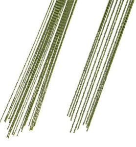 Wire covered with paper, 20pcs -1mm – 50cm