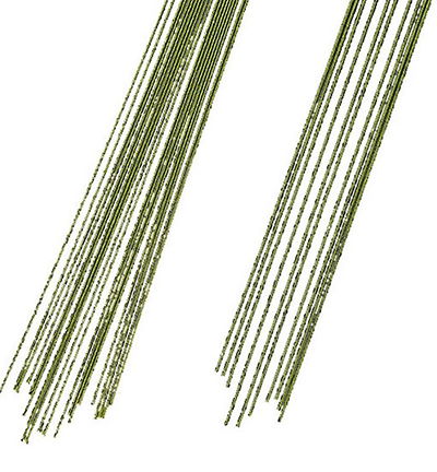 Wire covered with paper, 20pcs -1mm – 50cm