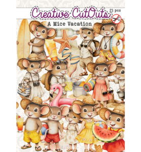 Stansplaatjes – A Mice Vacation – 23 stuks