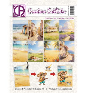 Collagepapier – A Mice Vacation A6